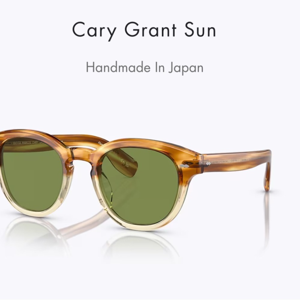 Oliver Peoples Cary Grant sunglasses